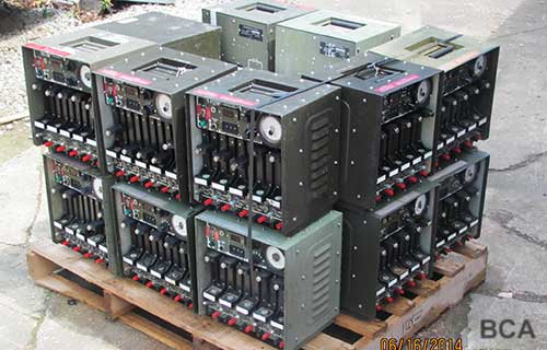 Military Ni-Cad battery chargers
