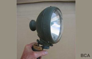 Handheld military spotlight