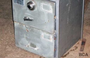 Army field office filing cabinet/safe