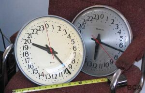24-hour clocks