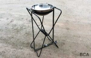 Folding portable wash stands