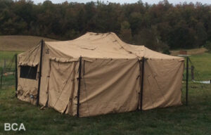 18'x18' Tan MGPTS type III tents
