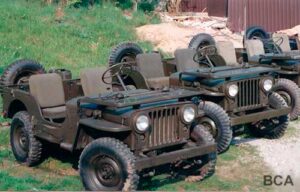 Korean-era army jeep
