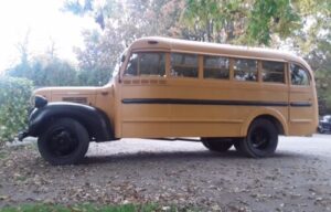 1945 yellow school bus