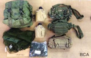 Assorted army medical case