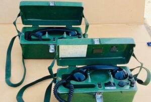 British army field phones