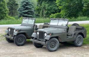 M38A1 army jeeps